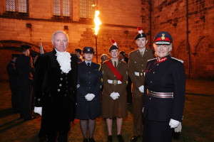 LL Cadets with LL and High Sheriff
